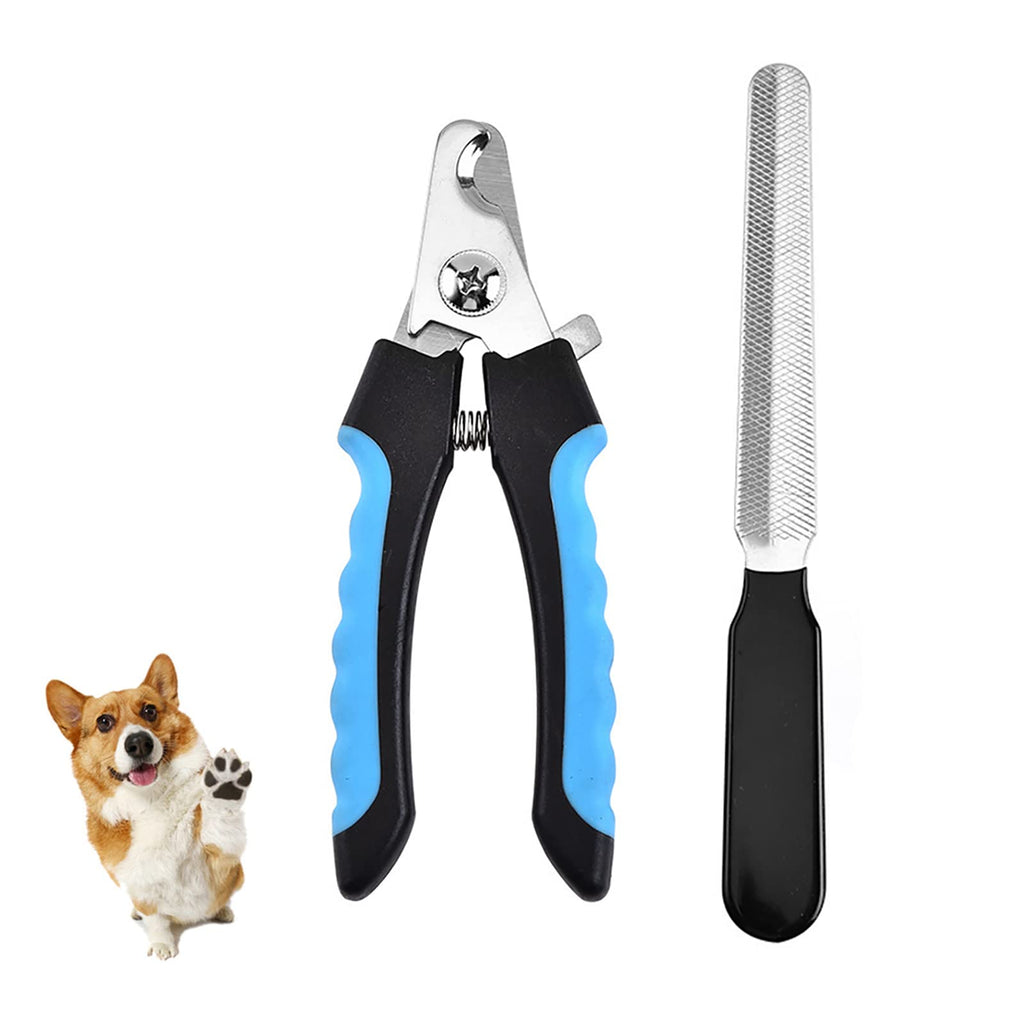 Pet Nail Clippers Professional Nail Clippers with Nail File Portable Professional Claw Scissors Dog Claw Clippers for Small Cats Rabbits and Guinea Pigs - PawsPlanet Australia