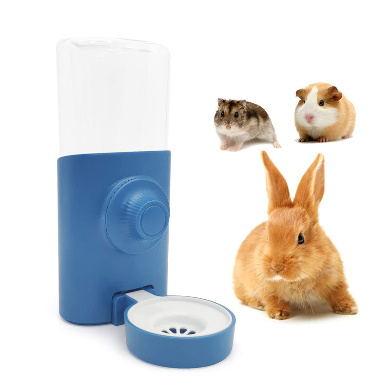Rabbit Water Bottles, 600ml Hamster Water Bottle, Guinea Pig Water Bottle Non Drip, Gravity Automatic Pet Water Dispenser for Small Animals Bunny Guinea Pig Chinchilla Hedgehog Ferret Squirrel (Blue) Blue - PawsPlanet Australia