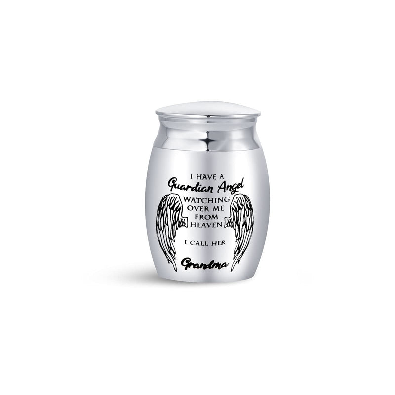 LSxAB I Have A Guardian Angel Cremation Urn for Grandma Ashes Memorial Small Adult Funeral Share Mini Urns Keepsake - PawsPlanet Australia